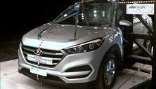 NHTSA Side pole test of the 2019 Hyundai Tucson