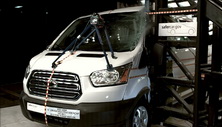 NHTSA Side impact test of the 2019 Ford Transit
