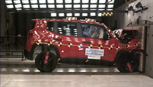 NHTSA crash test of the 2020 Jeep Renegade