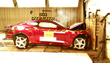 NHTSA crash test of the 2020 Chevrolet Camaro