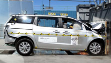 NHTSA crash test of the 2020 Kia Sedona