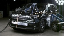 NHTSA Side impact test of the 2020 Honda Pilot