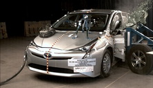 NHTSA Side impact test of the 2020 Toyota Prius