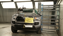 NHTSA Side pole test of the 2020 Toyota Tacoma