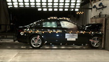 NHTSA crash test of the 2020 Audi A4