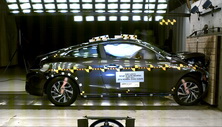 NHTSA crash test of the 2020 Honda Civic