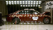 NHTSA crash test of the 2020 Lincoln Continental