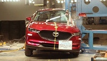 NHTSA Side pole test of the 2021 Mazda CX-5