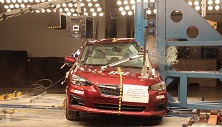 NHTSA Side pole test of the 2021 Subaru Impreza