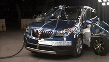 NHTSA Side impact test of the 2022 Buick Encore
