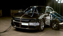 NHTSA Side impact test of the 2022 Dodge Charger