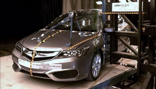 NHTSA Side pole test of the 2022 Acura Ilx