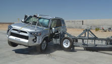 NHTSA Side impact test of the 2022 Toyota 4Runner