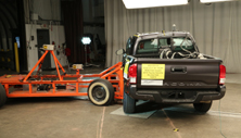 NHTSA Side impact test of the 2022 Toyota Tacoma