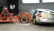 NHTSA Side impact test of the 2023 Chrysler 300