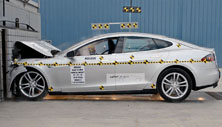 NHTSA crash test of the 2023 Tesla Model S